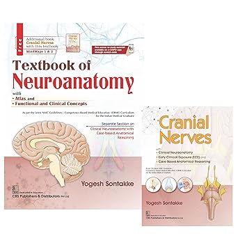 TEXTBOOK OF NEUROANATOMY WITH ADDITIONAL BOOK CRANIAL NERVES 1ST/2026 - YOGESH SONTAKKE