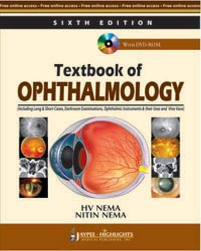 TEXT BOOK OF OPHTHALMOLOGY 6TH/2023 - HV NEMA