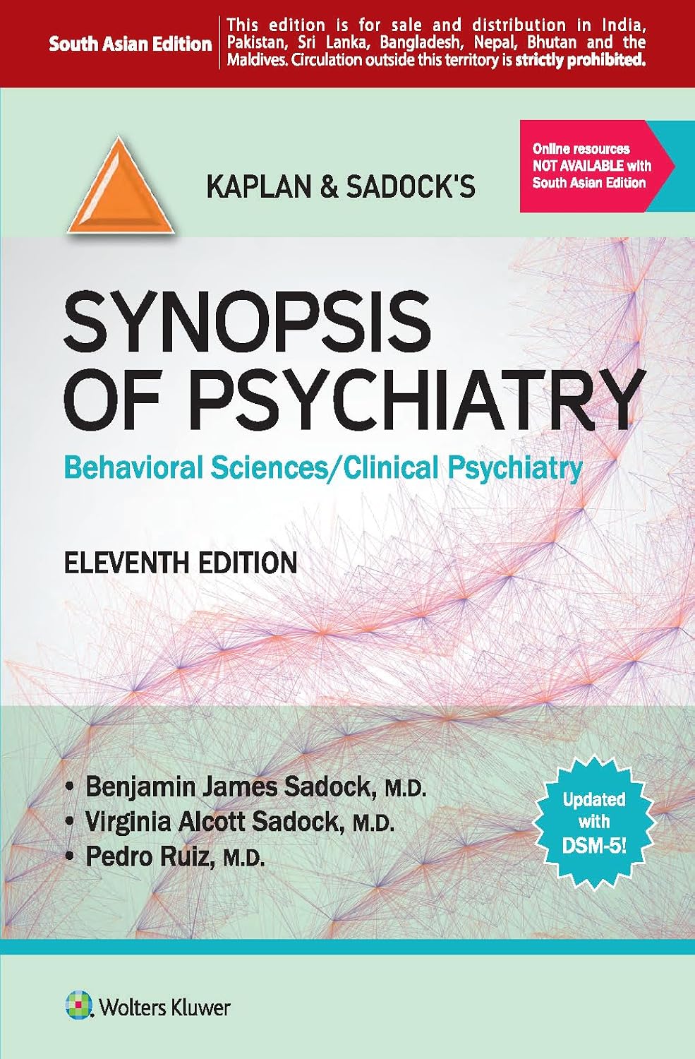 KAPLAN & SADOCK'S SYNOPSIS OF PSYCHIATRY 11TH/2015 - BENJAMIN JAMES SADOCK