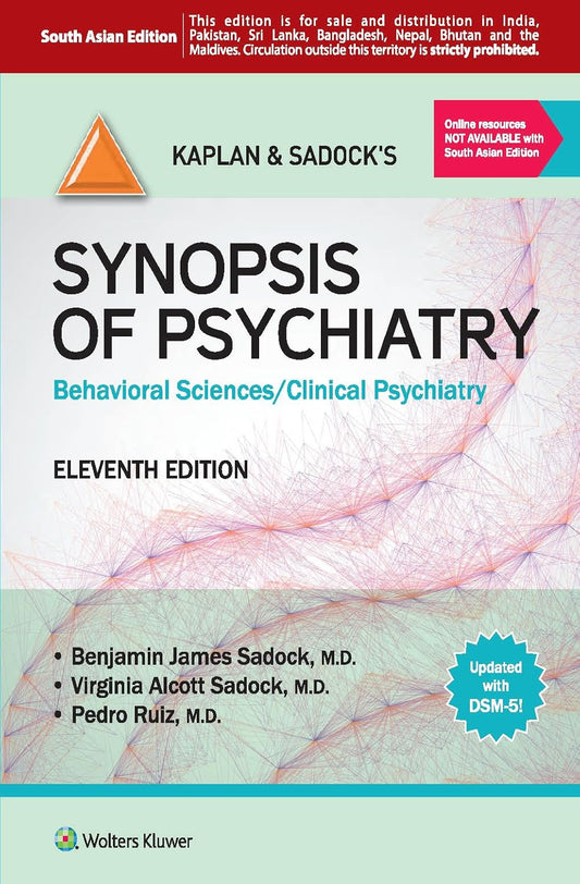 KAPLAN AND SADOCK SYNOPSIS OF PSYCHIATRY 11TH/2015 - SADOCK