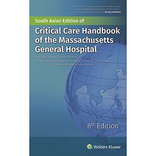 CRITICAL CARE HANDBOOK OF THE MASSACHUSETTS GENERAL HOSPITAL 6TH/2016 - WIENER-KRONISH