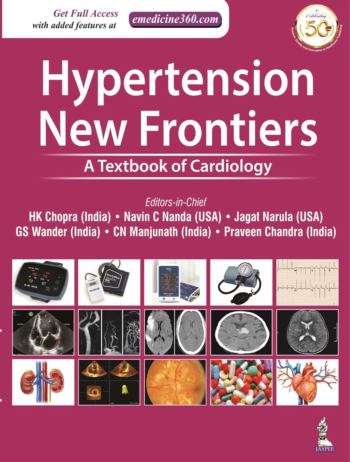 HYPERTENSION NEW FRONTIERS A TEXTBOOK OF CARDIOLOGY 1ST/2021-NAVIN NANDA
