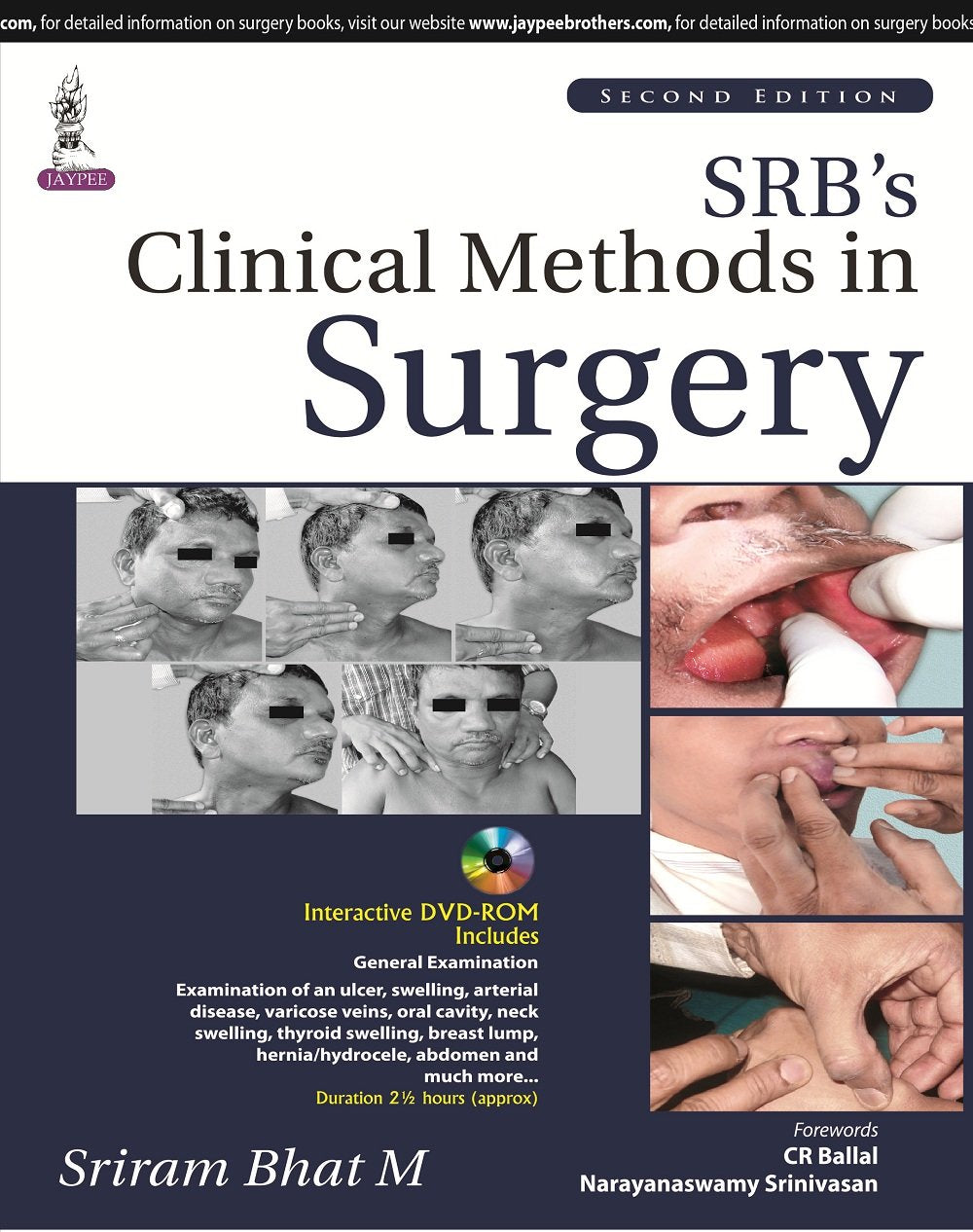 SRBS CLINICAL METHODS OF SURGERY 2ND/2016- SRIRAM BHAT