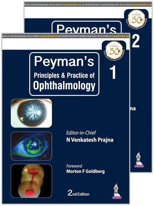 PEYMAN'S PRINCIPLES AND PRACTICE OF OPHTHALMOLOGY (2 VOLS) 2ND/2023 - N VENKATESH PRAJNA