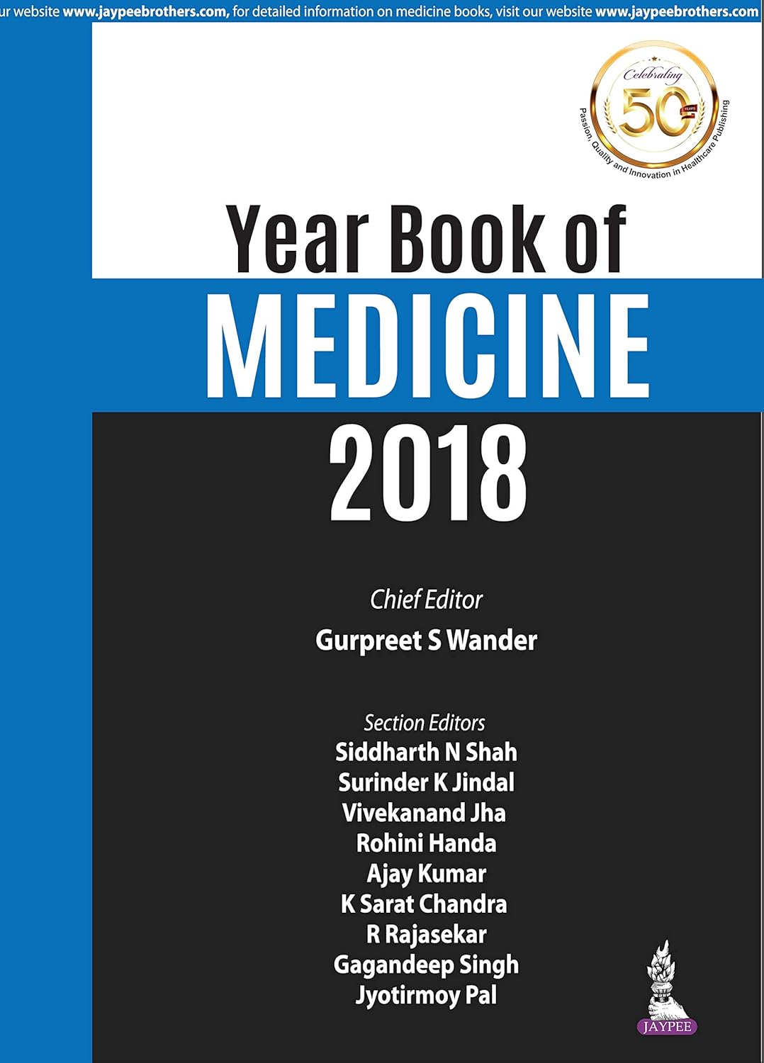 YEAR BOOK OF MEDICINE 2018 1ST/2018 - GURPREET S WANDER