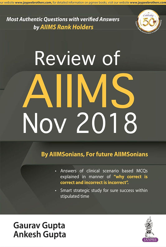 REVIEW OF AIIMS NOV 2018 1ST/2019 - GAURAV GUPTA