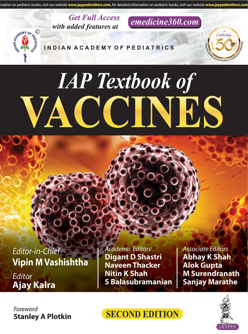 IAP TEXTBOOK OF VACCINES 2ND/2020 - VIPIN VASHISHTHA