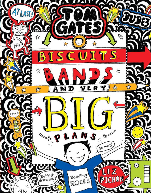 TOM GATES #14 BISCUITS BANDS AND VERY BIG PLANS PB - LIZ PICHON