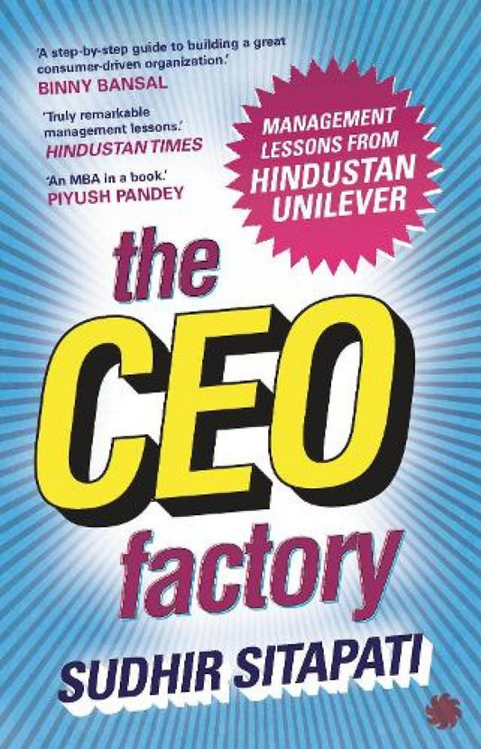 THE CEO FACTORY (PB) - SUDHIR SITAPATI