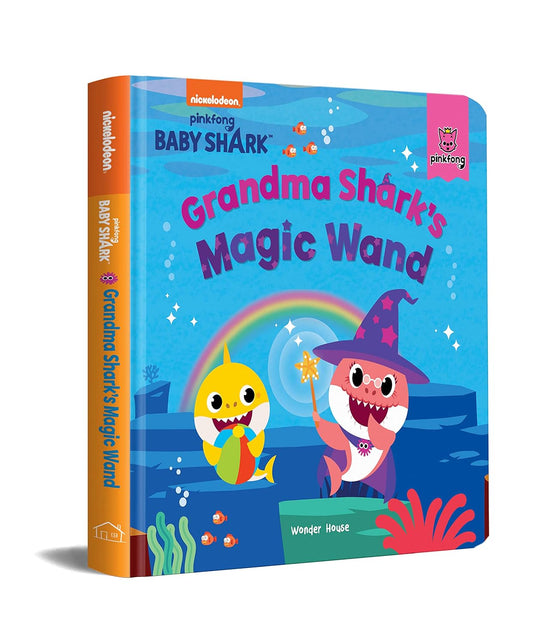 PINKFONG BABY SHARK - GRANDMA SHARKS MAGIC WAND : PADDED STORY BOOKS -  BOOKS