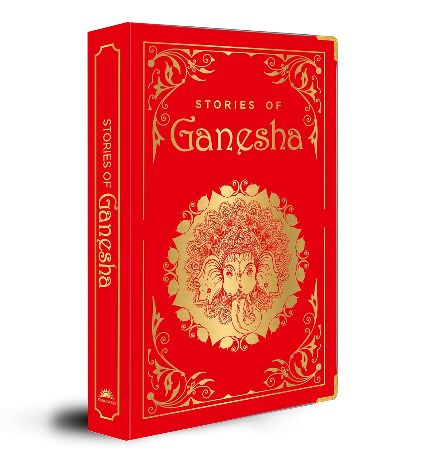 STORIES OF GANESHA (DELUXE SILK HARDBOUND) - SHUBHA VILAS