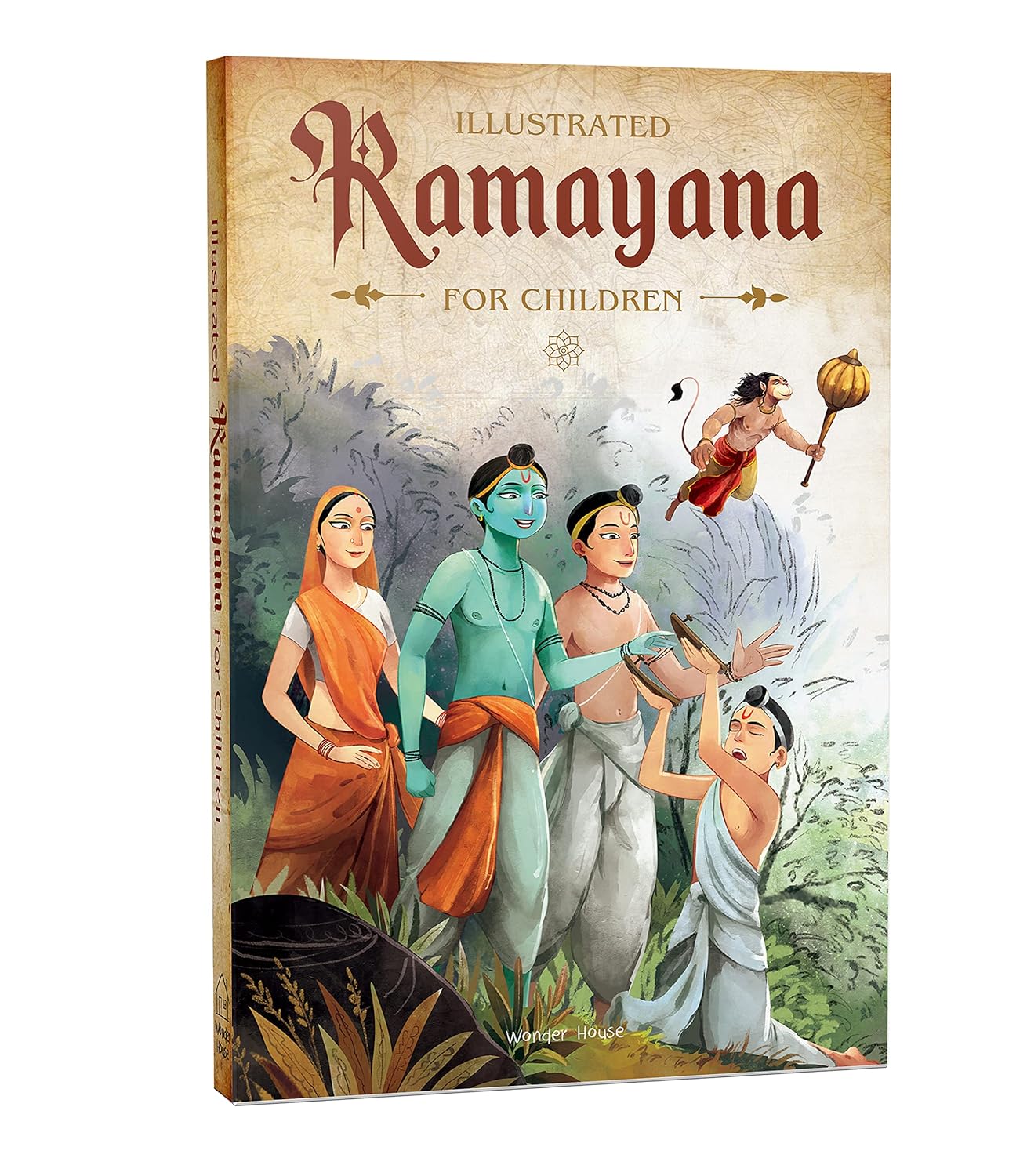 ILLUSTRATED RAMAYANA FOR CHILDREN (BLACK AND WHITE) - SHUBHA VILAS