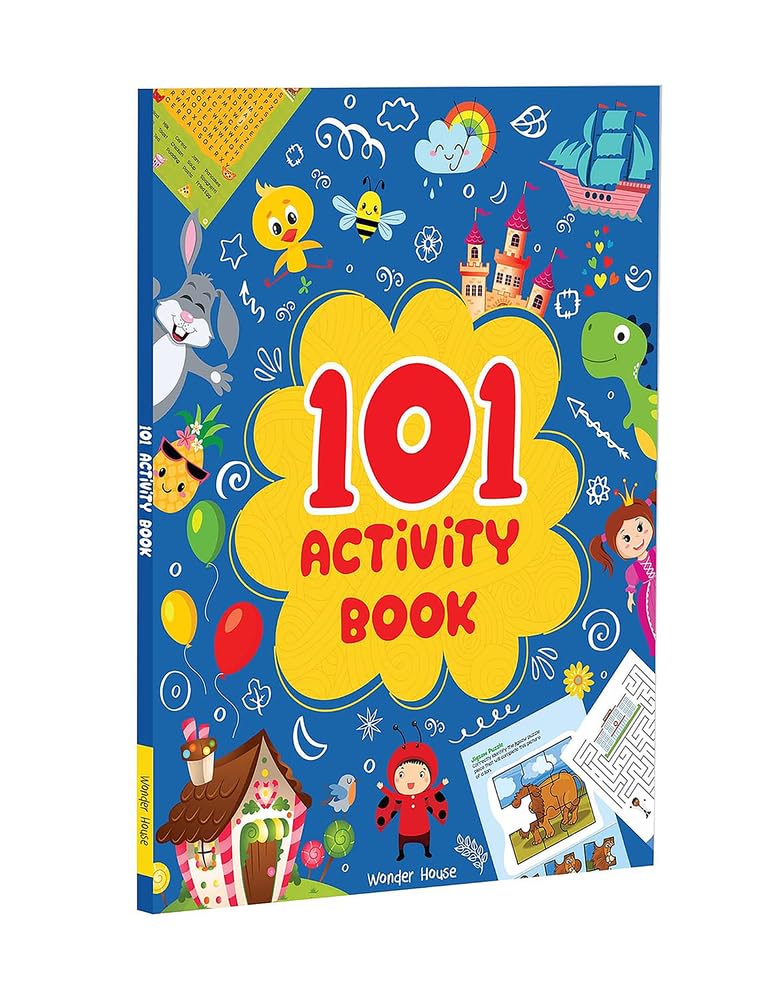 101 ACTIVITY BOOK : FUN ACTIVITY BOOK FOR CHILDREN (LOGICAL REASONING AND BRAIN PUZZLES) -  BOOKS