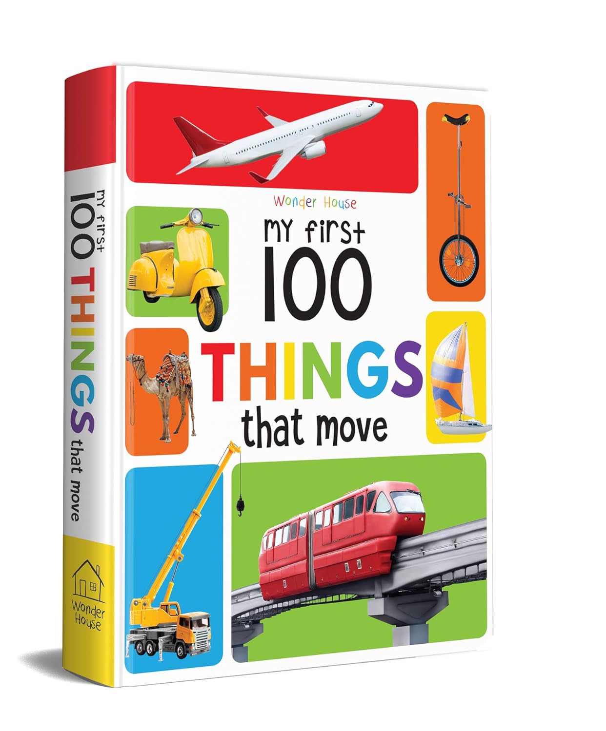 MY FIRST 100 THINGS THAT MOVE BOARD BOOK : MY 100 LIBRARY SERIES -  BOOKS