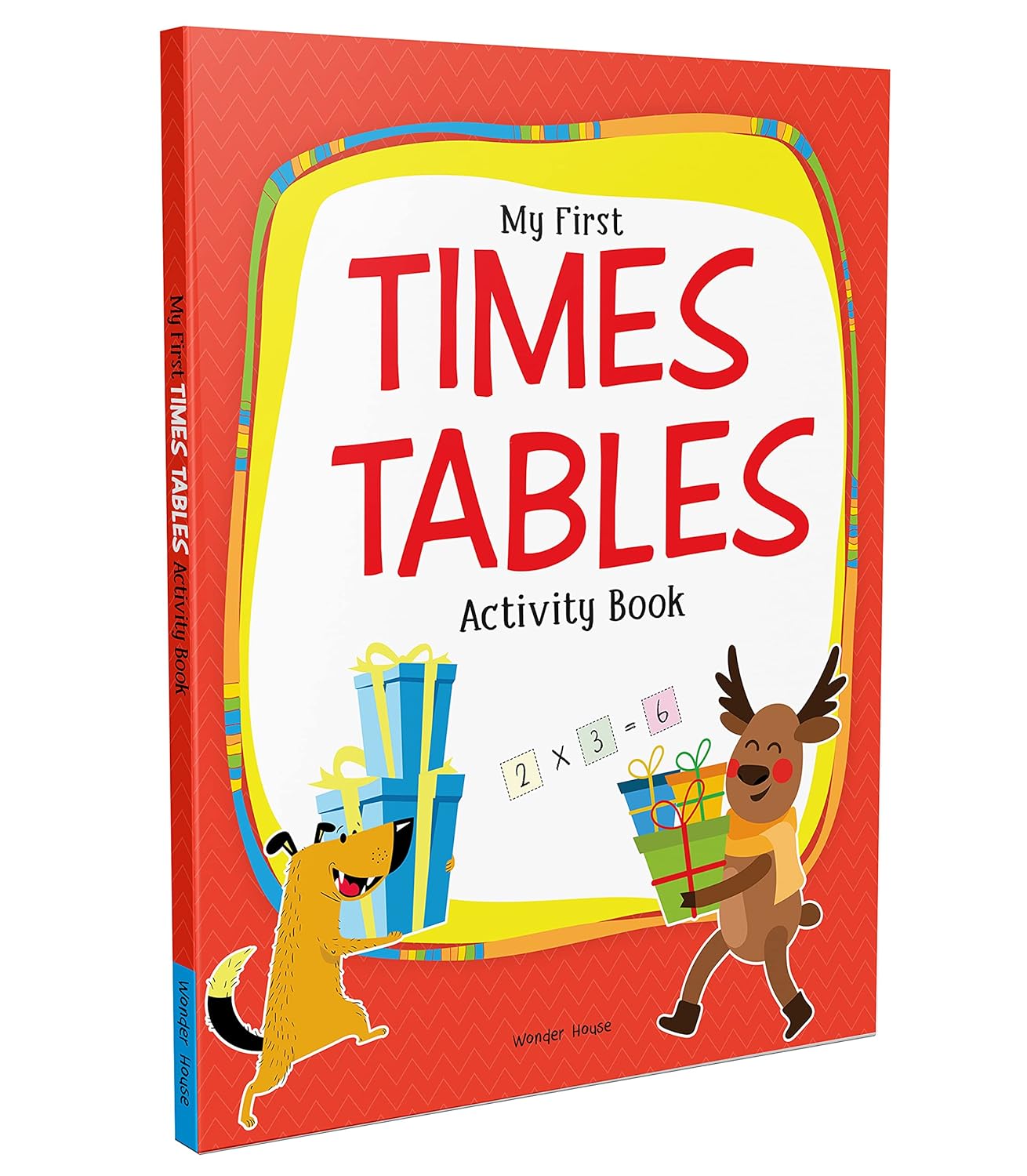 MY FIRST TIMES TABLES ACTIVITY BOOK : MULTIPLICATION TABLES FROM 1 - 20 WITH FUN AND EASY MATH ACTIV -  BOOKS