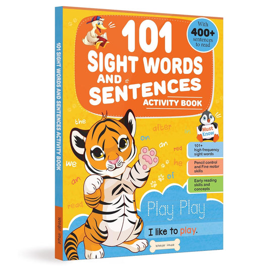 101 SIGHT WORDS AND SENTENCE (WITH 400+ SENTENCES TO READ): ACTIVITY BOOK FOR CHILDREN -  BOOKS