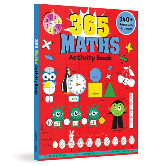 365 MATHS ACTIVITY BOOK FOR KIDS: AGE 5+ -  BOOKS