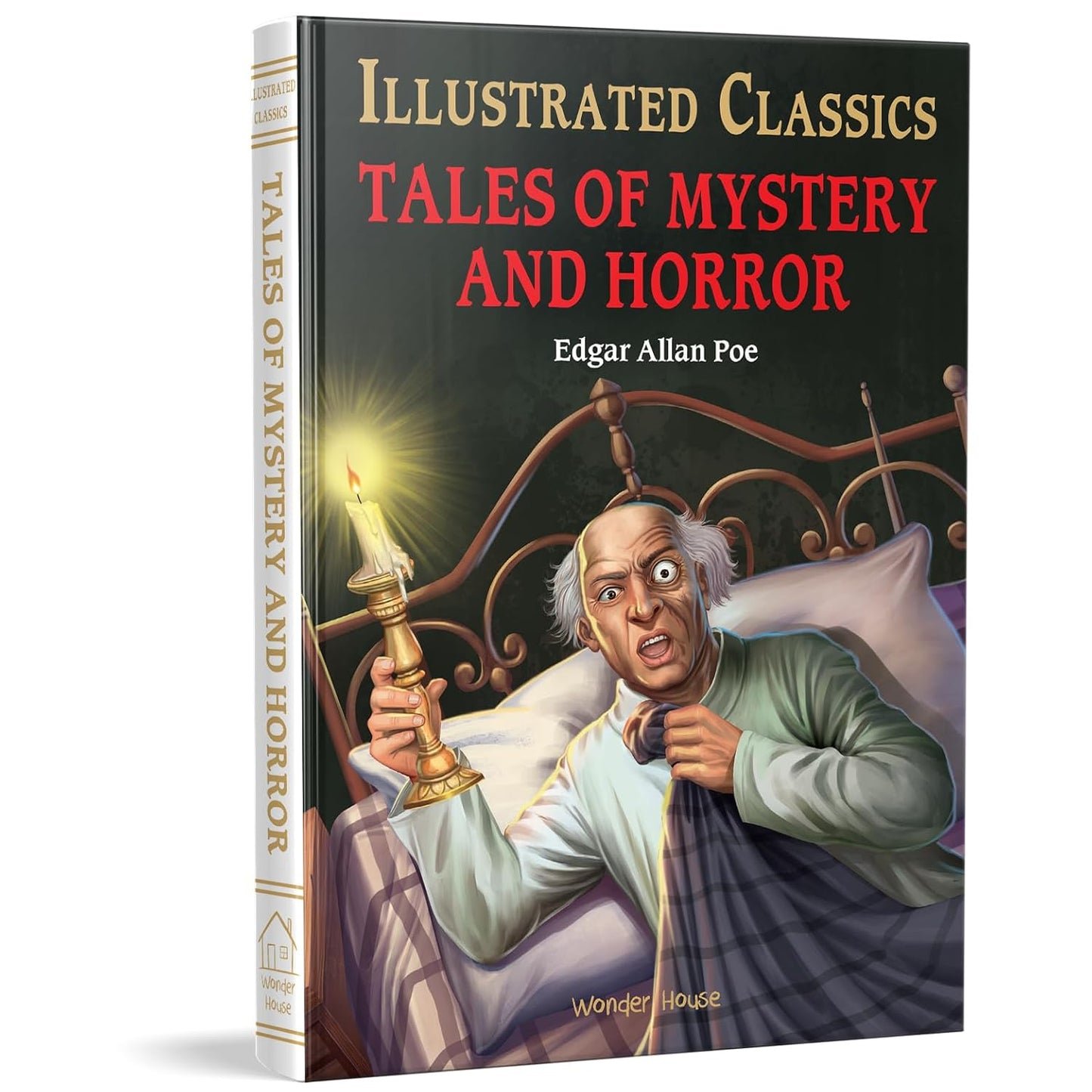TALES OF MYSTERY AND HORROR : ILLUSTRATED ABRIDGED CHILDREN CLASSIC ENGLISH NOVEL WITH REVIEW QUESTI - EDGAR ALLAN POE