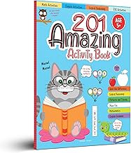 201 AMAZING ACTIVITY BOOK - FUN ACTIVITIES AND PUZZLES FOR CHILDREN: SPOT THE DIFFERENCE, LOGICAL RE - WONDER HOUSE BOOKS