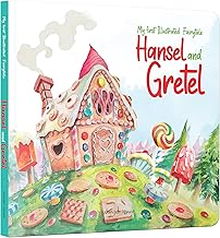 MY FIRST ILLUSTRATED FAIRYTALE BOARD BOOK - HANSEL AND GRETEL BOARD BOOK - WONDER HOUSE BOOKS