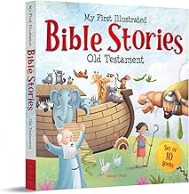 MY FIRST ILLUSTRATED BIBLE STORIES OLD TESTAMENT (BOXED SET OF 10 BOOKS) - WONDER HOUSE BOOKS
