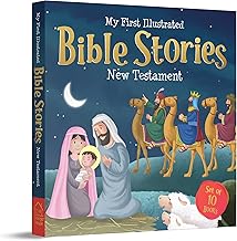 MY FIRST ILLUSTRATED BIBLE STORIES NEW TESTAMENT (BOXED SET OF 10 BOOKS) - WONDER HOUSE BOOKS