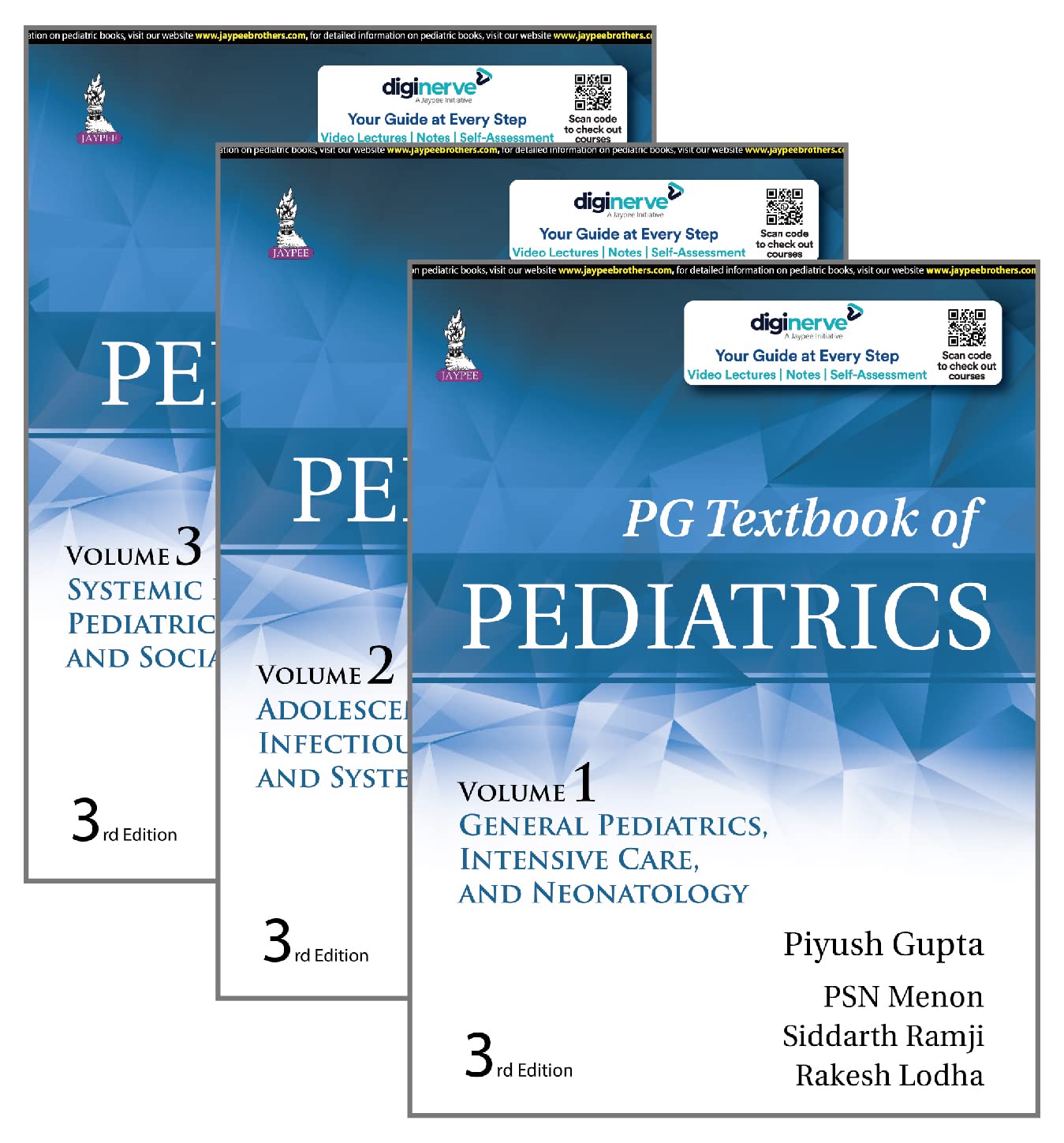 PG TEXTBOOK OF PEDIATRICS (3 VOLUMES) 3RD/2024 - PIYUSH GUPTA