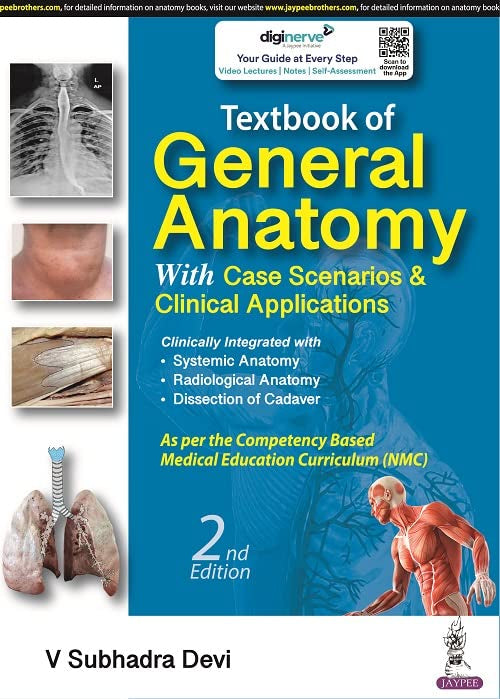 TEXTBOOK OF GENERAL ANATOMY 2ND/2025 - V SUBHADRA DEVI