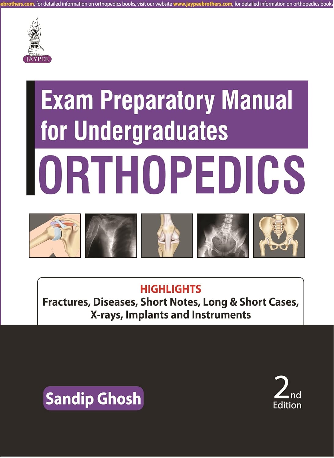 EXAM PREPARATORY MANUAL FOR UNDERGRADUATES ORTHOPEDICS 2ND/2021 - SANDIP GHOSH
