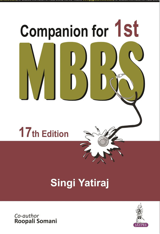 COMPANION FOR 1ST MBBS 17TH/2025 - SINGI YATIRAJ