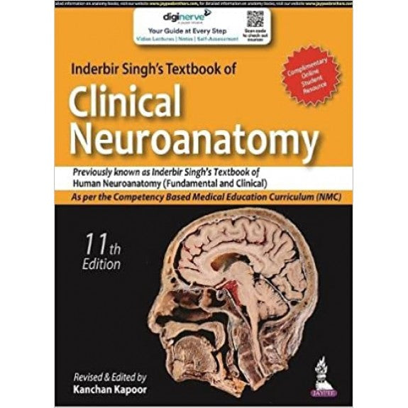 Inderbir Singh’s Textbook of Human Neuroanatomy 11th/2022