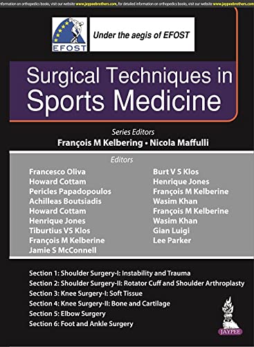 SURGICAL TECHNIQUES IN SPORTS MEDICINE 1ST/2022 - FRANCOIS M KELBERING