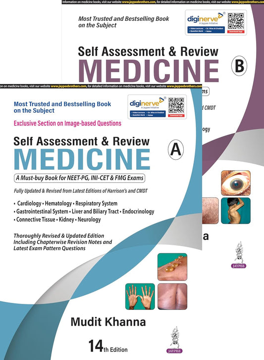 SELF ASSESSMENT & REVIEW MEDICINE (PART A & B) 14TH/2026 - MUDIT KHANNA
