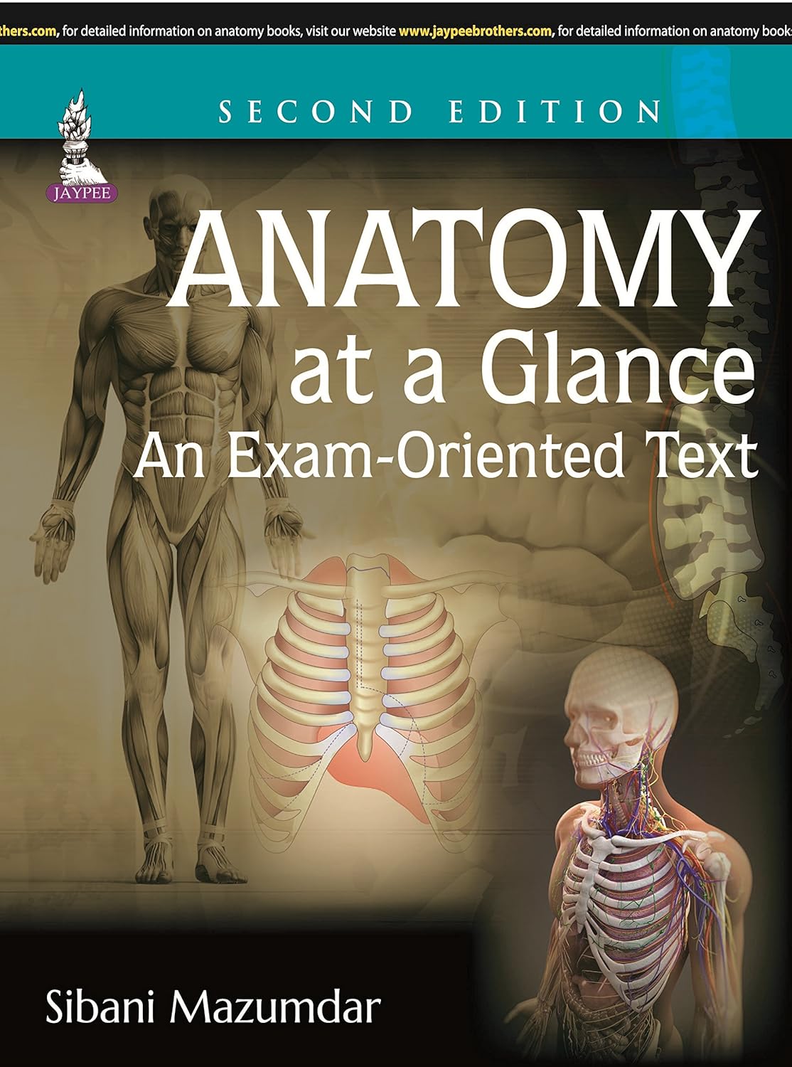 ANATOMY AT A GLANCE AN EXAM-ORIENTED TEXT 3RD/2023 - SIBANI MAZUMDAR
