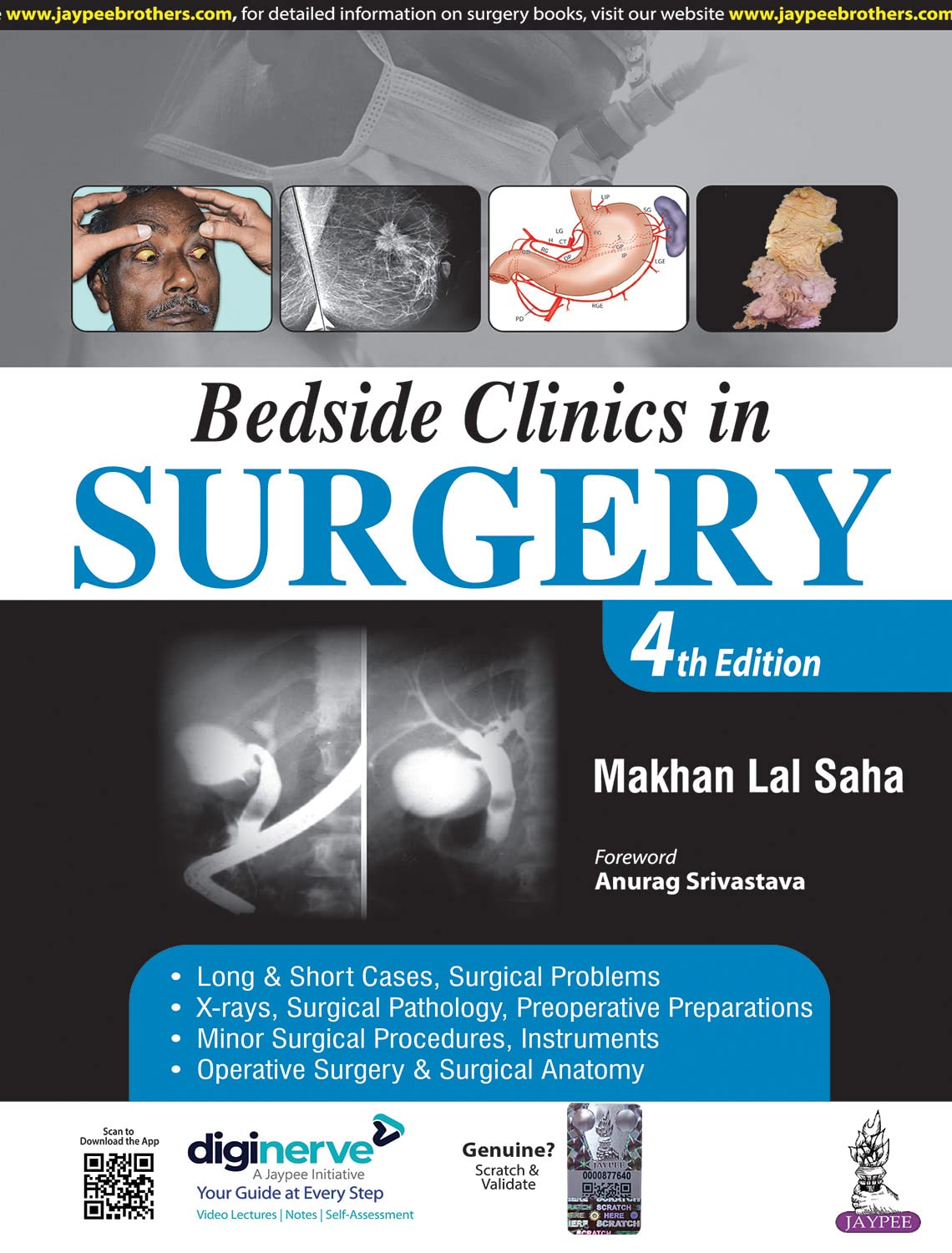 BEDSIDE CLINICS IN SURGERY 4TH/2025 - MAKHAN LAL SAHA