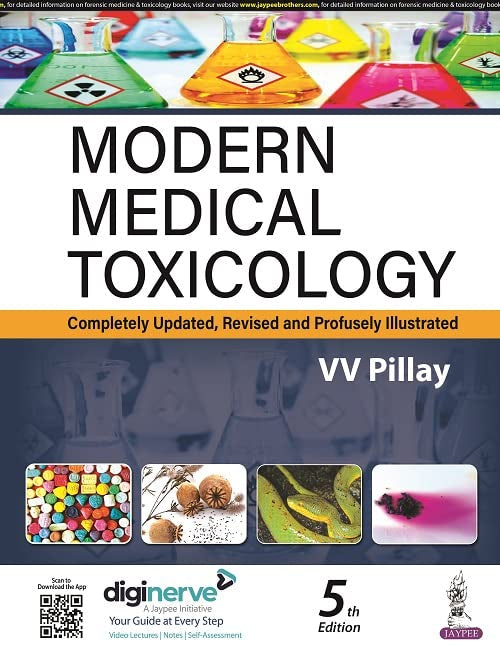 MODERN MEDICAL TOXICOLOGY 5TH/2025 - VV PILLAY