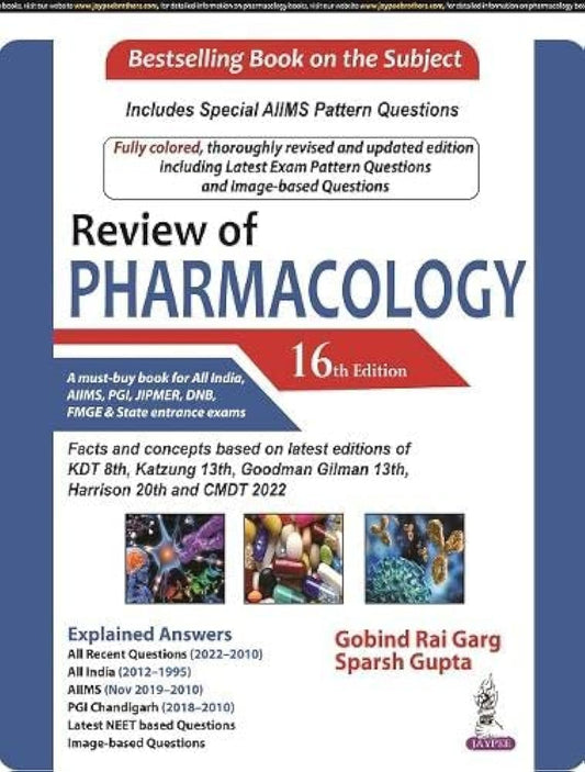 REVIEW OF PHARMACOLOGY(16TH 2022)