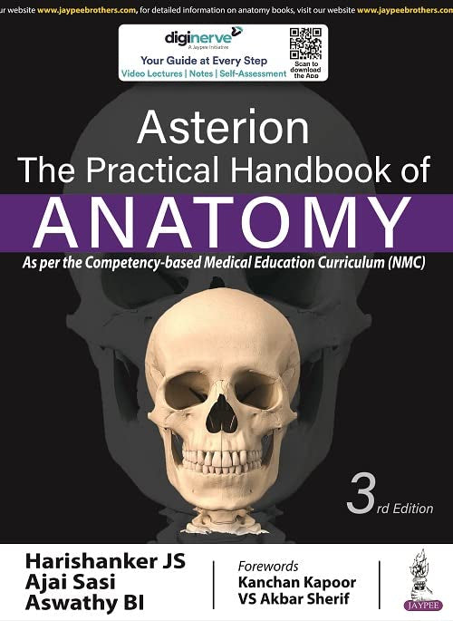 ASTERION: THE PRACTICAL HANDBOOK OF ANATOMY 3RD/2024 - HARISHANKER JS