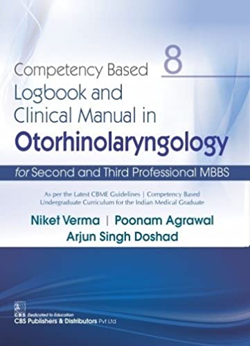 COMPETENCY BASED LOGBOOK AND CLINICAL MANUAL IN OTORHINOLARYNGOLOGY 8 1ST/2021-NIKET VERMA