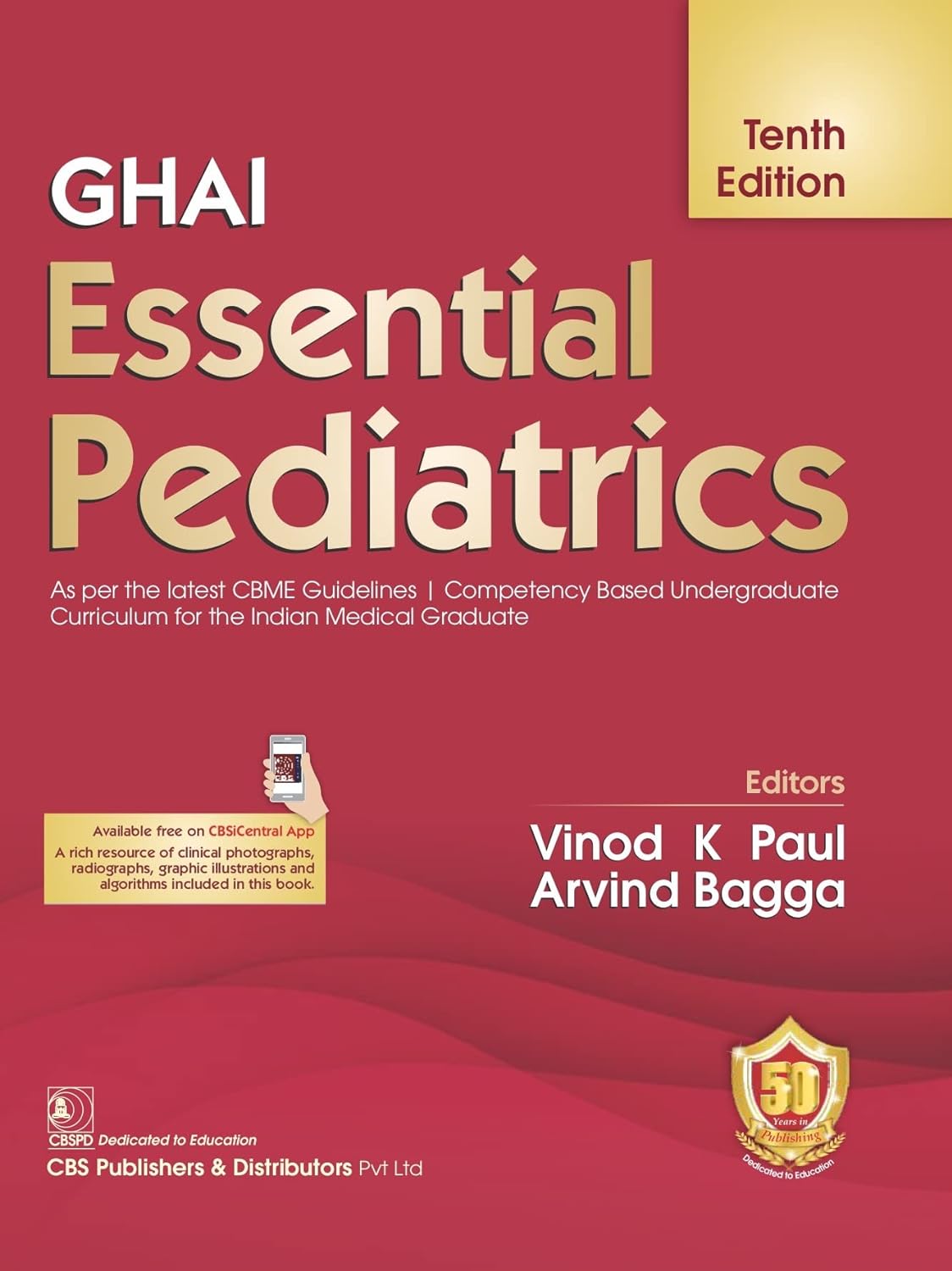 GHAI ESSENTIAL PEDIATRICS (10TH 2023)