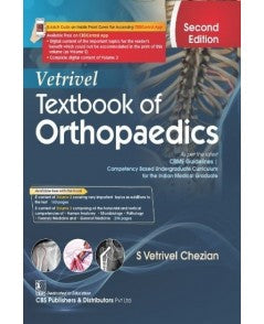 VETRIVEL TEXTBOOK OF ORTHOPAEDICS 2ND/2026 - S VETRIVEL CHEZIAN
