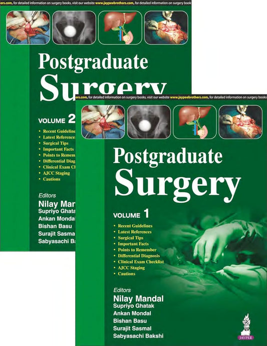 POSTGRADUATE SURGERY (2VOLS) 1ST/2025 - NILAY MANDAL