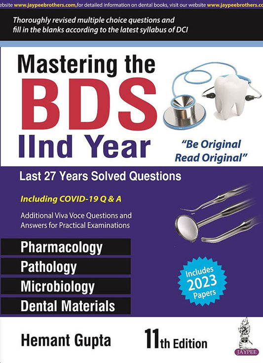 Mastering the BDS IInd Year 11th/2023