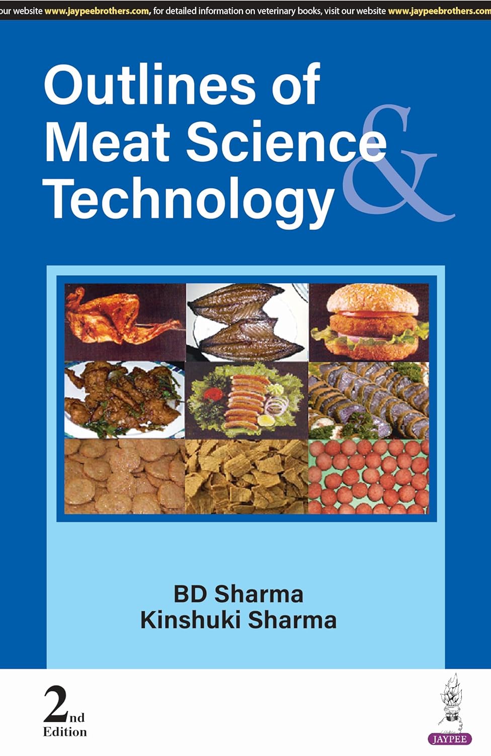 OUTLINES OF MEAT SCIENCE & TECHNOLOGY 2ND/2026 - BD SHARMA