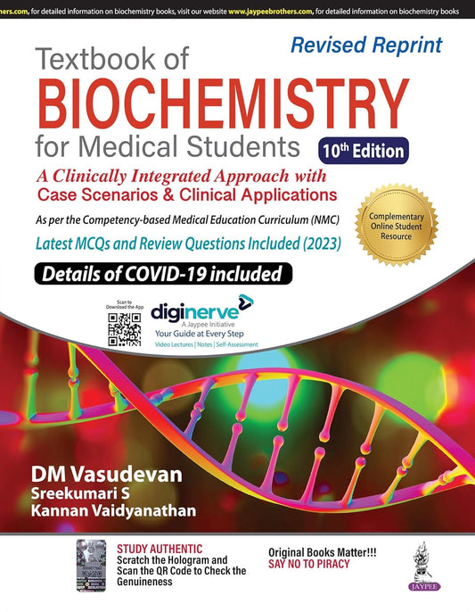 Textbook of Biochemistry for Medical Students 10/E 2023