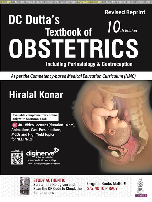 D.C.DUTTA'S TEXTBOOK OF OBSTETRICS(10TH 2022)