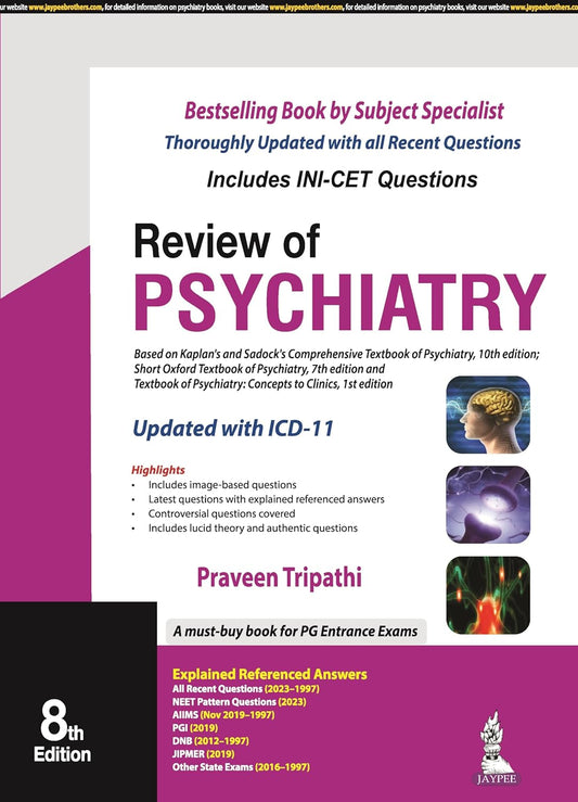 REVIEW OF PSYCHIATRY 8TH/2026 - PRAVEEN TRIPATHI