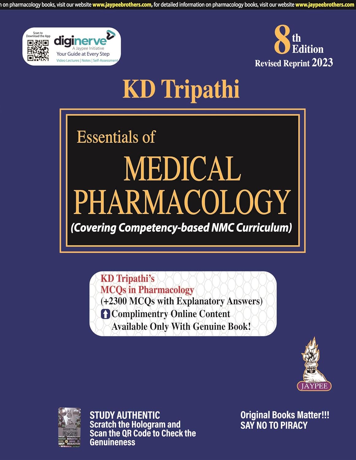 Essentials of Medical Pharmacology 8th/2024