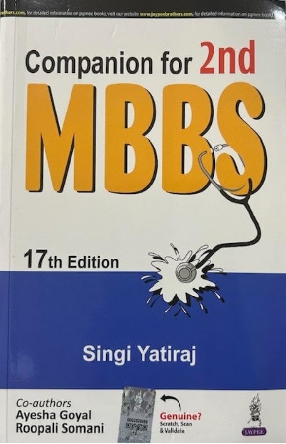 COMPANION FOR 2ND MBBS 17TH/2024 - SINGI YATIRAJ
