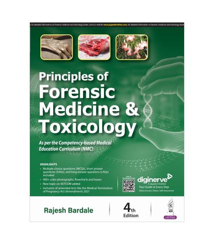 Principles of Forensic Medicine and Toxicology 4th/2024